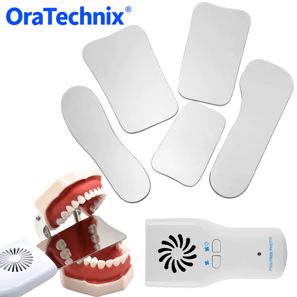 Photography Lighting Game - Dental Anti-Fog Mirrors Set With LED