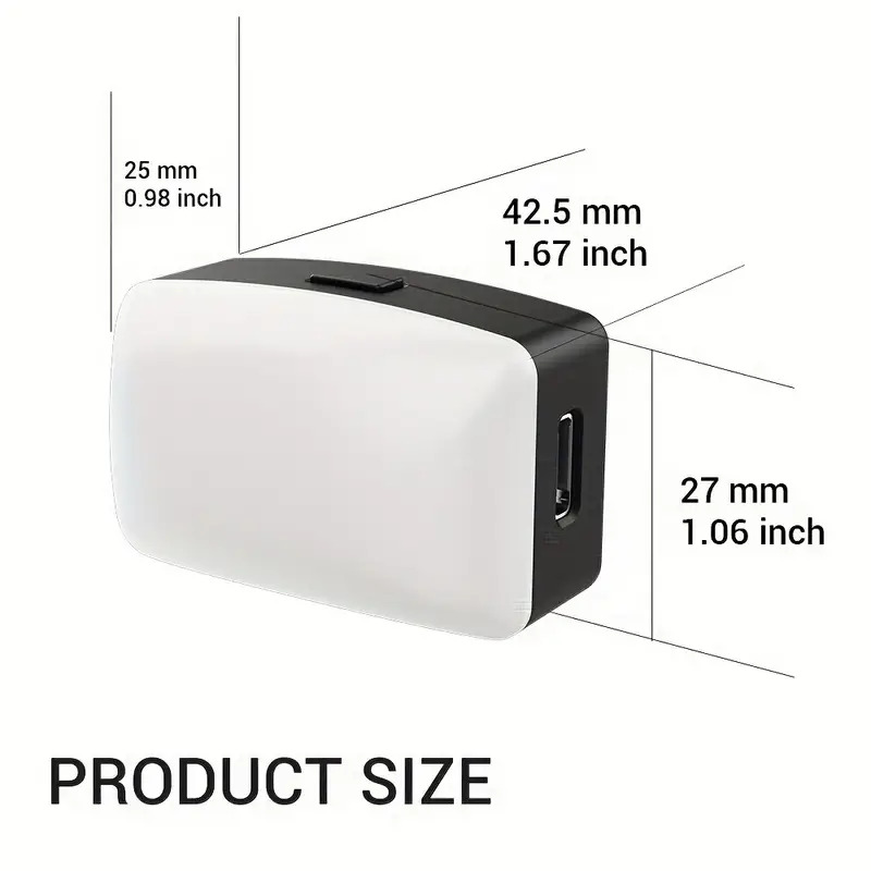 Mini Magnetic LED Selfie Light - đánh giá và giá Photography Lighting Description